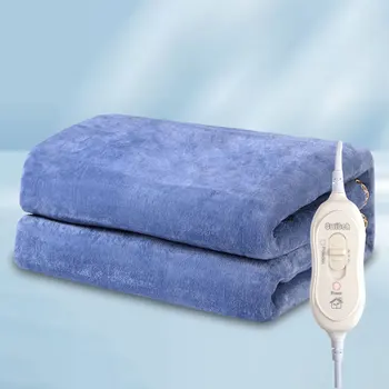 AB tek peluş elektrikli battaniye yumuşak akıllı elektrikli battaniye rahat polar ısıtmalı battaniye akıllı battaniye ısıtma tur battaniye