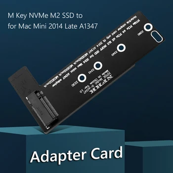 NVMe M. 2 SSD Mac Mini 2014 için Geç A1347 MEGEN2 MEGEM2 MEGEQ2 Adaptör Kartı