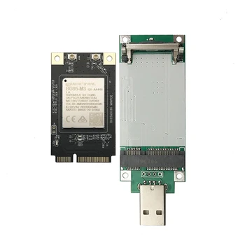 Quectel BG95 BG95-M3 MİNİ PCIE modülü SIM kart yuvası ile LTE Kedi M1 / Kedi NB2 / EGPRS modülü MİNİ PCIE USB adaptörü