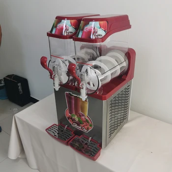 Kar Eritme Makinesi Ticari Soğuk İçecekler Makinesi Slush Yapma Makinesi Dondurulmuş İçecek Self servis