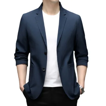 5025-2023 yeni küçük takım elbise erkek Kore versiyonu ince takım elbise erkek gençlik takım elbise ceket
