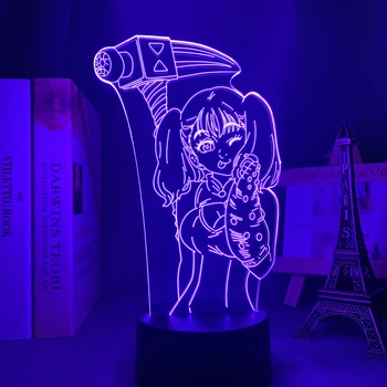Anime Led lamba yedi ölümcül günah Diane ışık yatak odası dekorasyon için Nanatsu hiçbir Taizai Manga Led gece Lambası doğum günü hediyesi