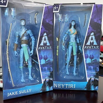 Mcfarlane Avatar Jake Sully Neytiri Albay Miles Quaritch aksiyon figürü oyuncakları Film Koleksiyon Model Oyuncaklar Hediye Bebek 18 cm