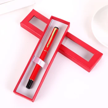 35 adet Boş Kalem Hediye Kutusu Karton Kutu için Açık Pencere ile Takı Kalem Tükenmez dolma kalem Ekran