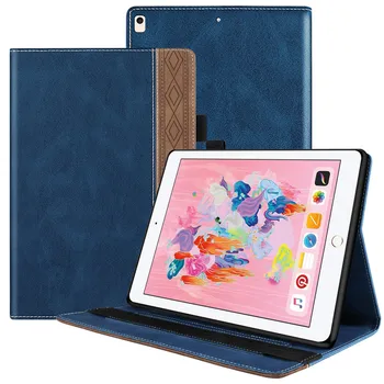 Funda iPad Hava 2 1 Nesil 5 6 A1396 Kılıf PU Deri Yumuşak Silikon İş Folio Kabuk Pad Pro 9 7 inç 2018 Kılıf