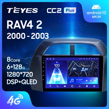 TEYES CC2L CC2 Artı Toyota RAV4 2 CA20 CA20W XA20 2000-2003 Araba Radyo Multimedya Video Oynatıcı Navigasyon GPS Android Hiçbir 2din 2 din dvd
