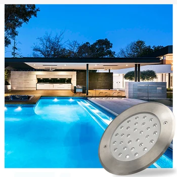 CE ıp68 su geçirmez paslanmaz çelik sualtı led yüzme havuzu ışık havuzu lambası