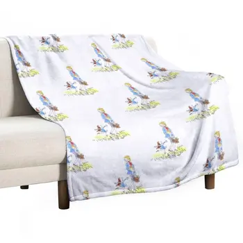 Roald Dahl Bayan Bal Ve Matilda Çizim Atmak Battaniye Yatak örtüleri Yorgan Battaniye Polar battaniye Kış yatak battaniye