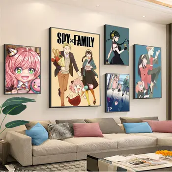 DIY Yağlıboya resim By Numbers Casus X Aile Klasik Anime Handpainted Sanat Duvar Oturma Odası Ev Dekor Çocuk Odası Dekorasyon Hediye