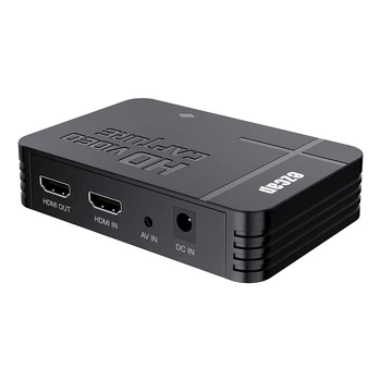 Taşınabilir HDMI analog video yakalama Oyun kaydedici Cihazı 1080 P tek bir tıklama kaydetmek için ezcap288