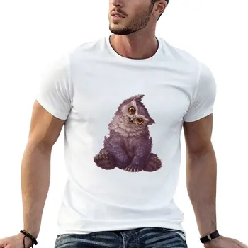 Yeni Owlbear Yavru T-Shirt Tee gömlek erkek hayvan baskı gömlek T-shirt bir erkek Büyük Boy t-shirt T-shirt erkekler için pamuk