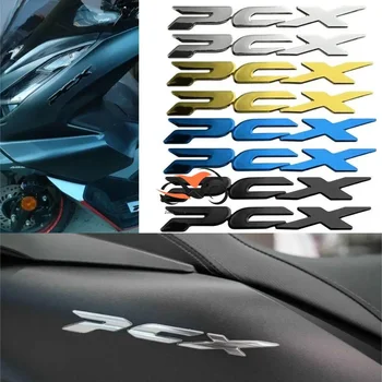 Motosiklet PCX 125 150 160 Yumuşak Yapışkanlı Etiket 3D Yansıtıcı Su Geçirmez Dekoratif Çıkartması