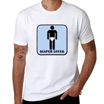 Yeni Bebek Bezi Sevgilisi T-Shirt T-shirt kısa hayvan baskı gömlek erkekler için özelleştirilmiş t shirt erkek t shirt paketi