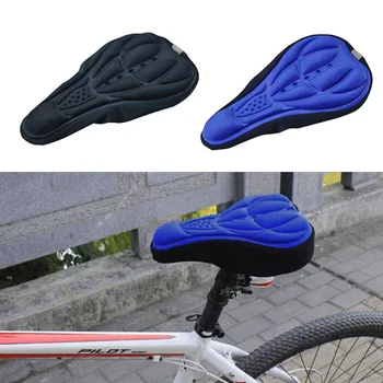 Bisiklet Eyer 3D Yumuşak bisiklet koltuğu Kapağı Rahat köpük koltuk minderi Bisiklet Eyer Bisiklet Bisiklet Aksesuarları