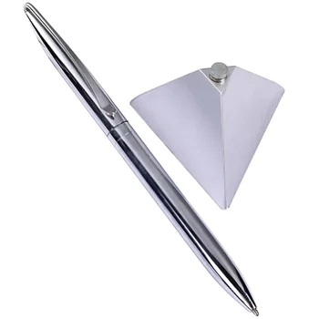 1 Takım İş Kalem Yüzen Kalem Yazma Kalem Manyetik Taban ile Yazma Kalem İmza Kalem Ofis Hediye