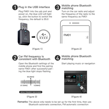 3X FM Verici Araba kablosuz bluetooth 5.0 Radyo Modülatör Araç Kiti Handsfree Ses Adaptörü Hiçbir Gecikme HİÇBİR Gürültü