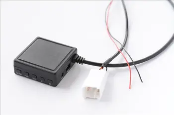Araba Bluetooth 5.0 AUX USB Müzik Adaptörü Kablosuz HİFİ Ses Kablosu Mikrofon Adaptörü Ford 5 Pin Araba Stereo Radyo AUX