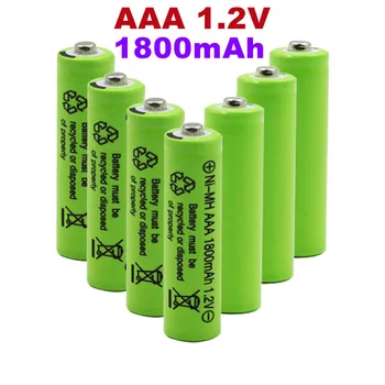 Ücretsiz kargobatterie Şarj Edilebilir Ni-MH 100 %1.2 V AAA 1800 mAh Kalite & eacute;