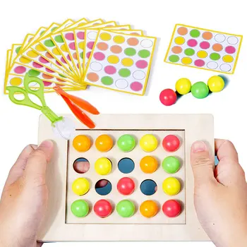 Montessori Oyuncaklar Çocuklar için Gökkuşağı Yığını Bardak Sayma Boncuk Renk Eğitici Duyusal Oyuncaklar Bebek Çocuk Aile Sayısı Oyunları Hediye