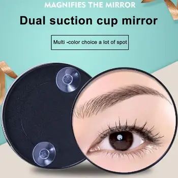 Dayanıklı makyaj aynası Kompakt banyo aynası Ayrılabilir Vantuz 30X Büyüteç Kozmetik Ayna Büyütme