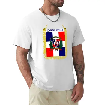 Dominik cumhuriyeti Santo Domingo miras T-Shirt erkek beyaz tees erkek grafik t-shirt