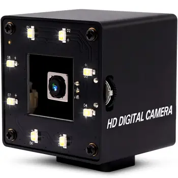 IMX298 Gündüz ve Gece Web Kamera Beyaz LED 16MP 4656X3496 HD Otomatik Odaklama Mini USB Kamerası Gözetim PC Endüstriyel