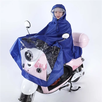 Motosiklet yağmurluk açık sürme kalınlaşmış yetişkin panço bisiklet akülü araba yağmurluk toptan yağmurluk kadın yağmur ceketi