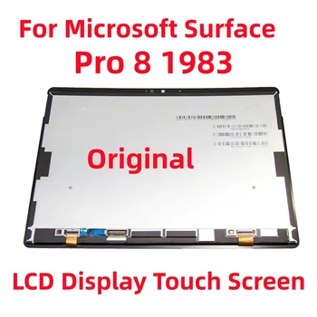 Orijinal Microsoft Surface Pro 8 1983 İçin LCD ekran dokunmatik ekranlı sayısallaştırıcı grup Yüzey Pro 8 İçin Pro8 LCD Değiştirme