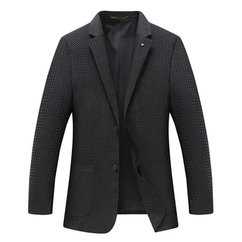 Yeni Varış Moda Süper Büyük Bahar İnce erkek İş Rahat Jakarlı Takım Elbise Ceket Erkekler Artı Boyutu 2XL 3XL 4XL 5XL 6XL 7XL