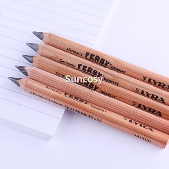 Lyra Ferby Kısa Tri Kavrama Üçgen Çocuk Anaokulu Kalemler, Okul Malzemeleri Acemi Kavrama Yazma Kalem Çocuklar için