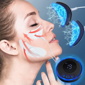 EMS Yüz Egzersiz Microcurrent V-Yüz soğuk lipoliz cihazı Sökücü Elektrikli Yüz Kaldırma Güzellik Sağlık Yüz Masajı Zayıflama Çene