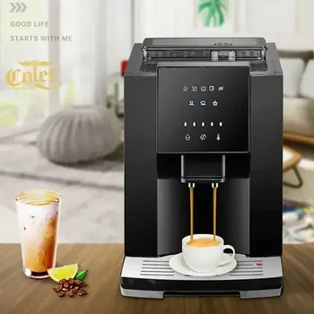 ITOP Tam Otomatik 19 Bar Kahve Makinesi Kahve Çekirdeği Değirmeni Süt Köpüğü Espresso Kahve Makinesi Sıcak Su ve süt köpüğü
