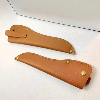 1 ADET Yumuşak PU Deri Bıçak Kapağı ile bel kemeri Toka Taşınabilir Çok fonksiyonlu Mutfak Meyve Bıçağı Kılıf Bıçak Koruyucu Araçları