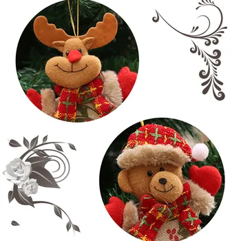 Yılbaşı Ağacı Süsleri Yılbaşı Süsleri Hediye Noel Baba Kardan Adam Oyuncak Bebek Süslemeleri Asmak 2023 Adornos De Navidad
