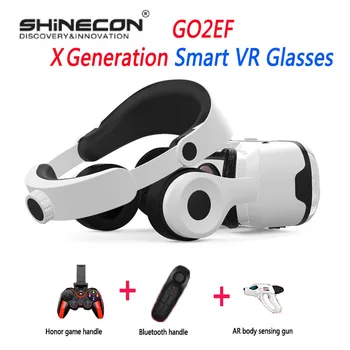 Shinecon GO2EF Xth Nesil VR Gözlük RV Sanal Gerçeklik 3D Oyun İçin Apple vivo Huawei Oppo Tüm-in-One Kulaklık Smartglasses
